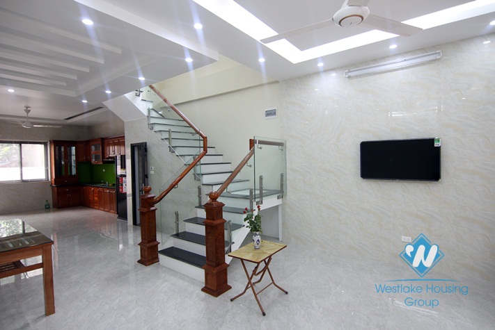 A spacious house with lake view is nearing complete for rent in Tay Ho, Hanoi